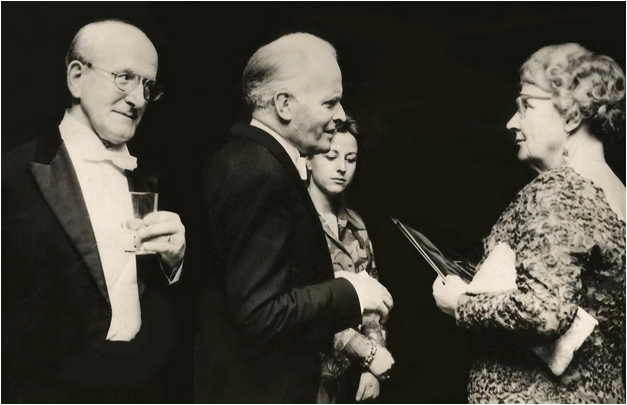 Theo Laanen, Willem van Otterloo, Koningin Juliana (1965)