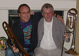 Gary Platt with René Laanen (photo Rene Laanen)